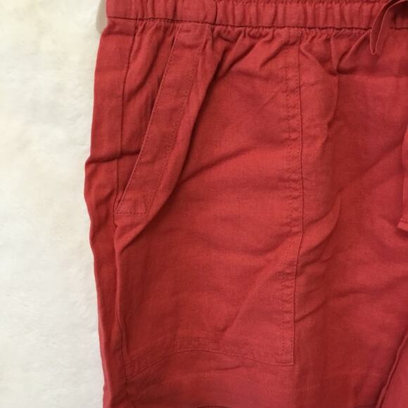 GAP Factory Orange Desert Flower Pull-On Utility Shorts - Picture 10 of 14
